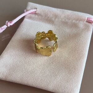 🌸 NEW Flower Open Gold Ring 🌸